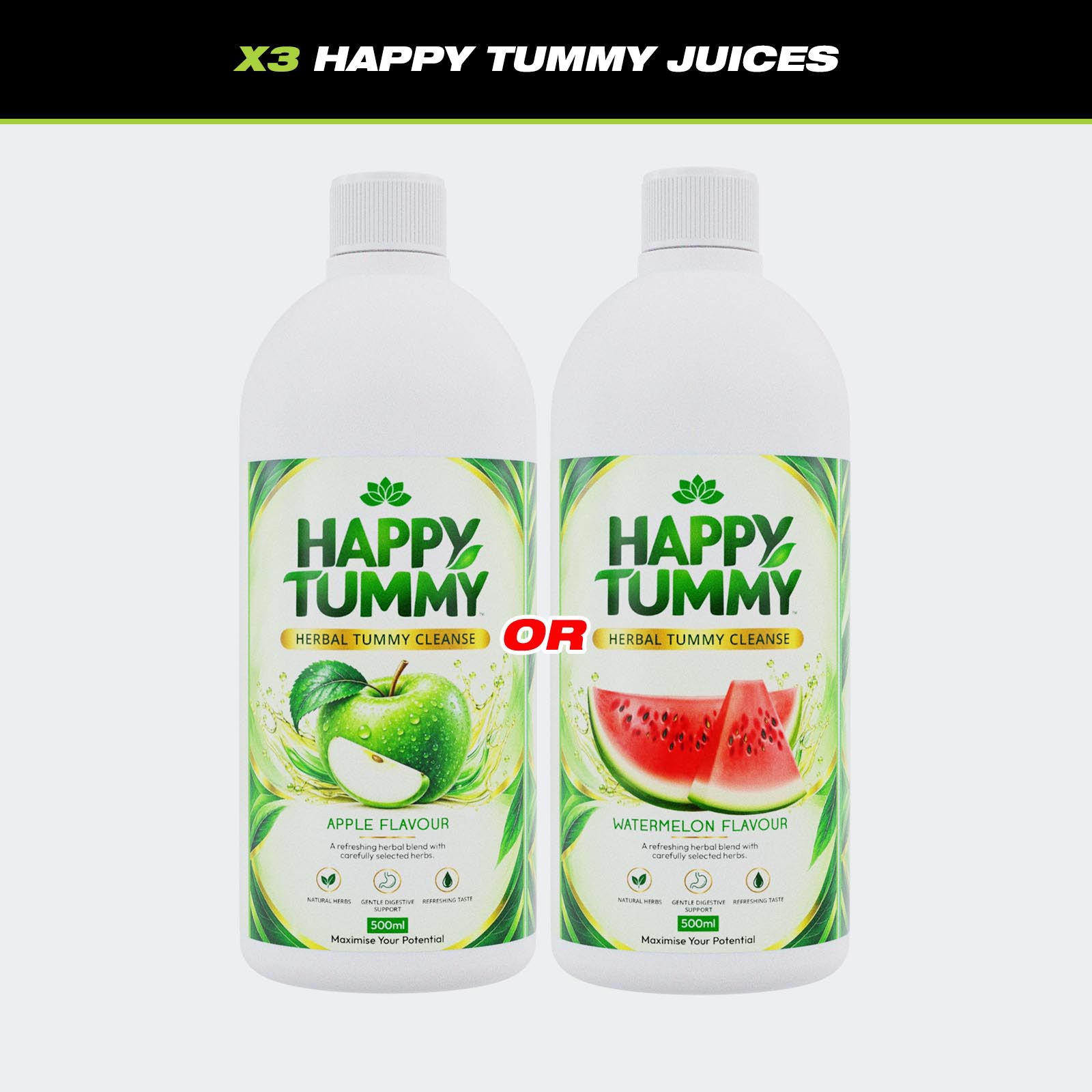 X3 Happy Tummy Juices